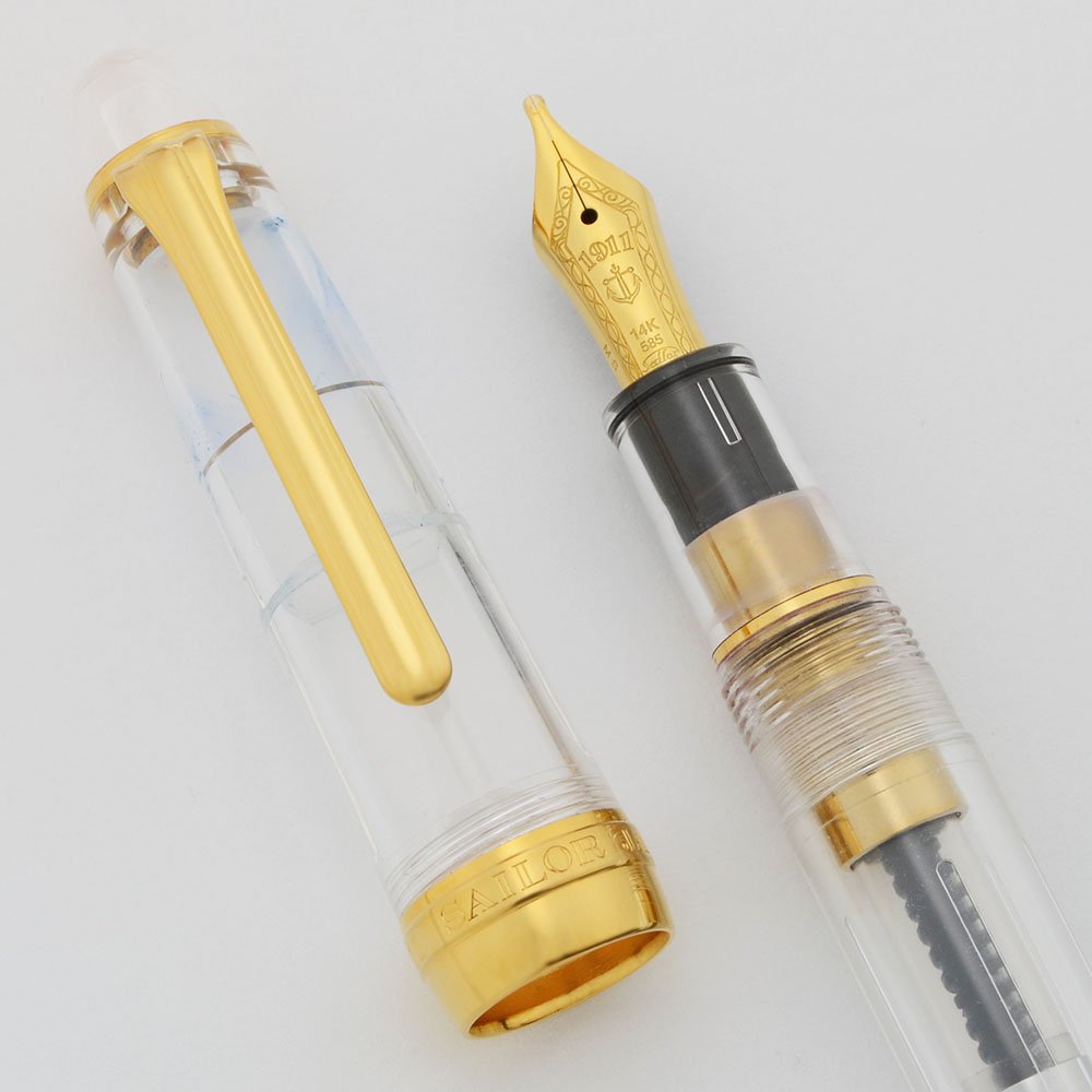 Sailor 1911 Fountain Pen - Standard Size, Clear Demonstrator